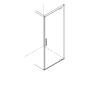 OTTO ANGLE 2 PORTES BATTANTES - PORTE DROITE