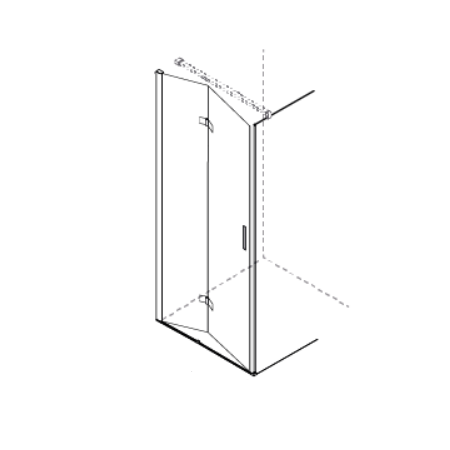 ANTA SX x SEI ANGLE 2 PORTES PLIANTES