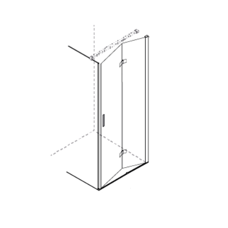 ANTA DX x SEI ANGLE 2 PORTES PLIANTES