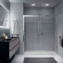 ROSE ROSSE 2M CABINE DE DOUCHE POUR NICHE 2 PORTES COULISSANTES BILATÉRALES