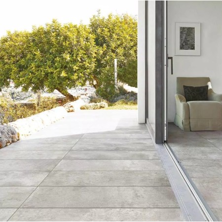 LA ROCHE BLANC STRUTTURATO 40X80 Rectifié 9mm
