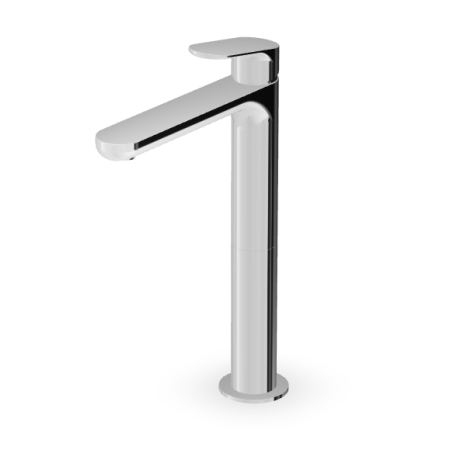 NIKKO MITIGEUR MONOCOMMANDE LAVABO À BEC HAUT CHROME