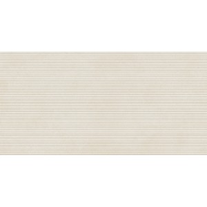 Nuances Bianco Ribbed Sq. 120x60