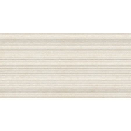 Nuances Bianco Ribbed Sq. 120x60