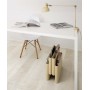 WOODEN TILE WHITE 20X120 STRUCTURÉ