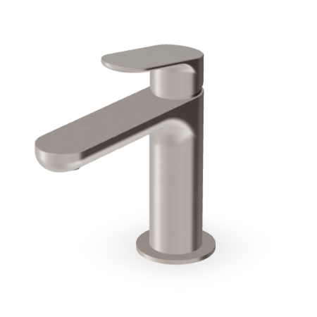 NIKKO MITIGEUR MONOCOMMANDE LAVABO NICKEL BROSSÉ