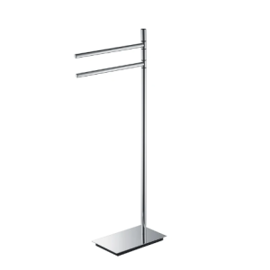 SQUARE LAMPE SUR PIED AVEC 2 PORTE-SERVIETTES