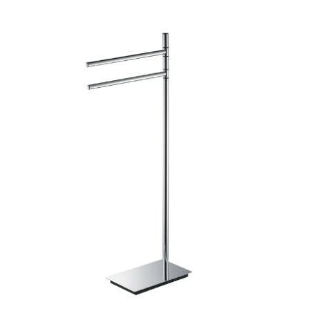 SQUARE LAMPE SUR PIED AVEC 2 PORTE-SERVIETTES