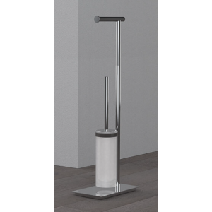 SQUARE LAMPE SUR PIED AVEC PORTE-ROULEAUX ET PORTE-BALAIETTE
