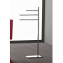 SQUARE LAMPE SUR PIED AVEC 3 PORTE-SERVIETTES