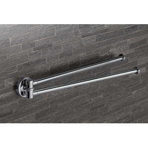 PLUS PORTE-SERVIETTES À DOUBLE ARTICULATION ZIRCONIUM
