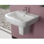 GEMMA 2 DEMI-COLONNE CACHE-SIPHON BLANC