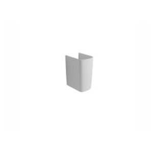 GEMMA 2 DEMI-COLONNE CACHE-SIPHON BLANC
