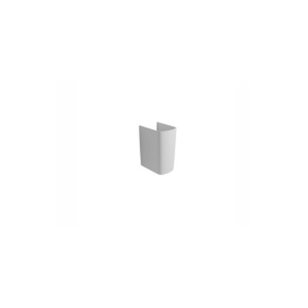 GEMMA 2 DEMI-COLONNE CACHE-SIPHON BLANC