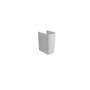GEMMA 2 DEMI-COLONNE CACHE-SIPHON BLANC