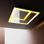 MODULA SOFFIONE A INCASSO A CONTROSOFFITTO 62X62CM AVEC CASCADE