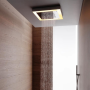 MODULA SOFFIONE A INCASSO A CONTROSOFFITTO 52X52CM PLUIE