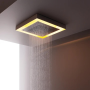 MODULA SOFFIONE A INCASSO A CONTROSOFFITTO 52X52CM PLUIE