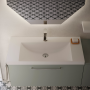 HO.ME PLUS LISCIO COMPOSITION SALLE DE BAIN MÉLAMINÉ PISTACHE