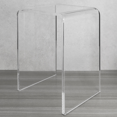 TABOURET GHOST PLEXIGLAS TRANSPARENT