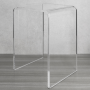 TABOURET GHOST PLEXIGLAS TRANSPARENT