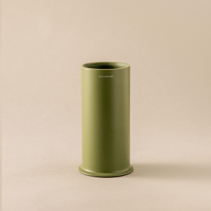 GEYSER PORTE-BROSSE À DENTS DE TABLE OLIVE