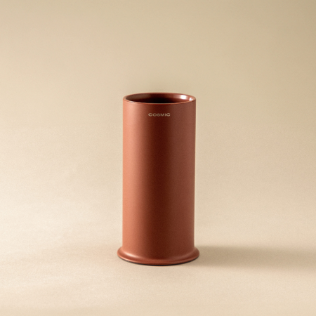 GEYSER PORTE-BROSSE À DENTS EN TERRACOTTA