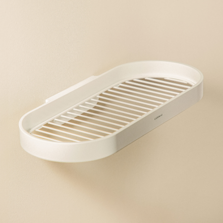 GEYSER PORTE-SAVON DOUCHE BLANC SATINÉ