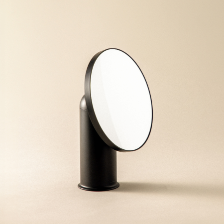 GEYSER MIROIR GROSSISSANT NOIR SATINÉ