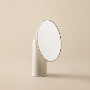GEYSER MIROIR GROSSISSANT BLANC SATINÉ