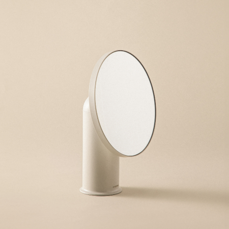 GEYSER MIROIR GROSSISSANT BLANC SATINÉ