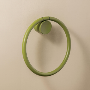 GEYSER PORTE-SERVIETTES ANNEAU OLIVE