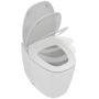 DEA VASE FILO MURAL AQUABLADE AVEC SIÈGE SOFT CLOSE BLANC BRILLANT
