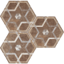 HERITAGE EXAGONA DECORO 34,5x40 - TEXTURE 5