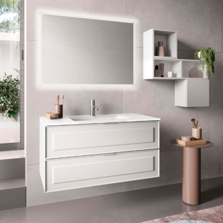 copy of FRAME COMPOSIZIONE MOBILE CON LAVABO IN VETRO SATINATO