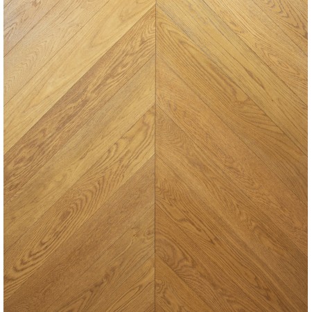 Rovere Prefinito Europeo, Spina Francese 45°, Spazzolato, Vernice Uv, Scelta Abc, 10-3x125x785