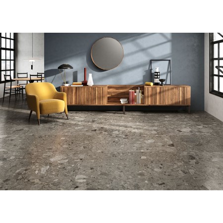 FRAMMENTA ANTRACITE 60,4x120,8 POLI LUCIDE Rectifié