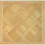 Parquet contrecollé Chêne Européen, Quadrotta, Décor, Brossé, Vernis UV, Naturel, Choix Ab