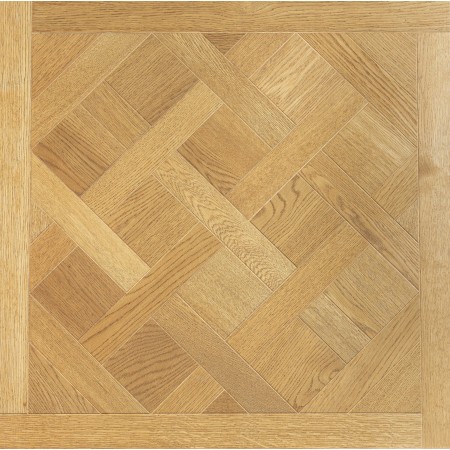 Parquet contrecollé Chêne Européen, Carré, Décor, Brossé, Vernis UV, Choix ABC