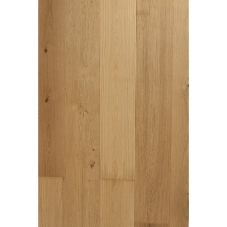 Parquet contrecollé Chêne Européen, Naturel, Brossé, Vernis UV, Choix Abcd