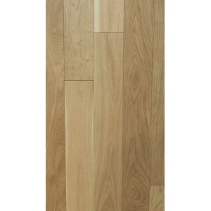 Parquet contrecollé Chêne, Naturel, Brossé, Vernis à l'eau UV, Choix ABC