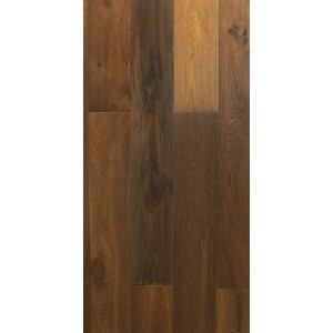 Parquet contrecollé Chêne Vesuvio, Choix Cde, Raboté, Brossé, Fumé, Huile Naturelle, Capri