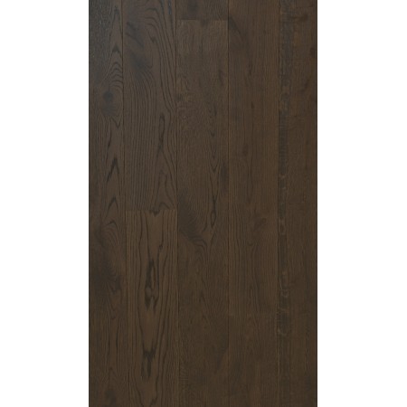 Parquet contrecollé Chêne Brazilian Brown Espressivo, Brossé, Vernis à l'eau