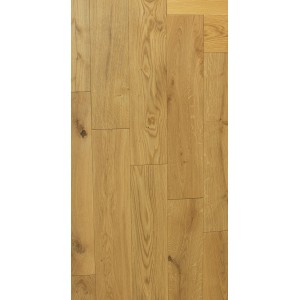 Parquet contrecollé Chêne, Pose en Épi à l'Italienne Traditionnelle, 3 Couches, Huilé, Brossé, Chanfreiné