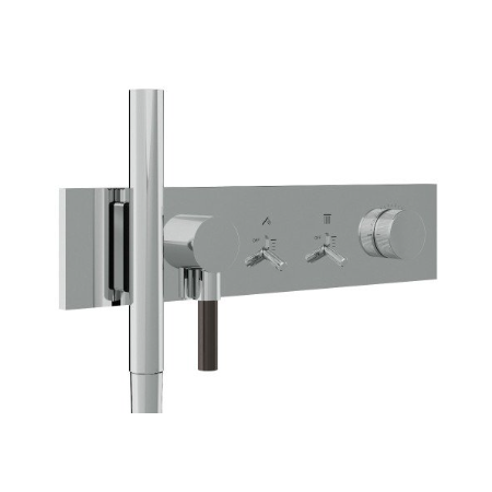 Watt - Miscelatore Monocomando 2 Uscite con doccetta - Cromo
