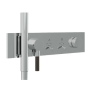 Watt - Miscelatore Monocomando 2 Uscite con doccetta - Cromo