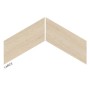 BRIDGE LARICE CHEVRON 21,4x49,5 NATURELLEMENT