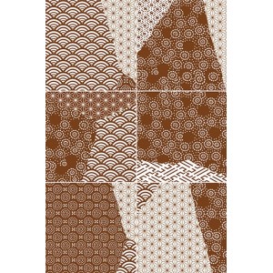 KINTSUGI JAPAN MIX RUST 20,13x20,13 LUCIDE Rectifié