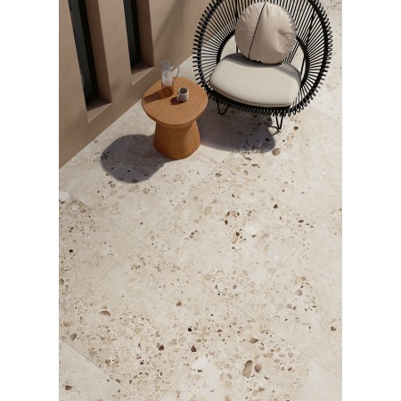 I COCCI SICILIANI BIANCO OUTDOOR 90x90 Rectifié