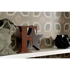 CEMENTINE BOHO _5 20x20 NATUREL Rectifié